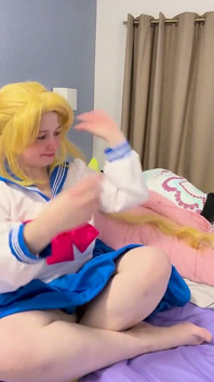 Sailor Moon Maturbacja przed Halloween