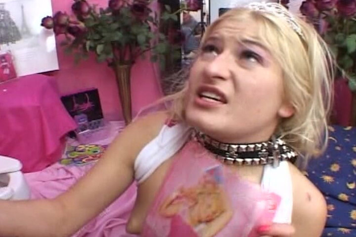 Vintage Babes: She Got Fucked Rough in Her Pink Room