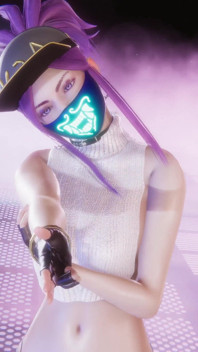 Aespa - Armageddon - Akali, strip-tease sexy