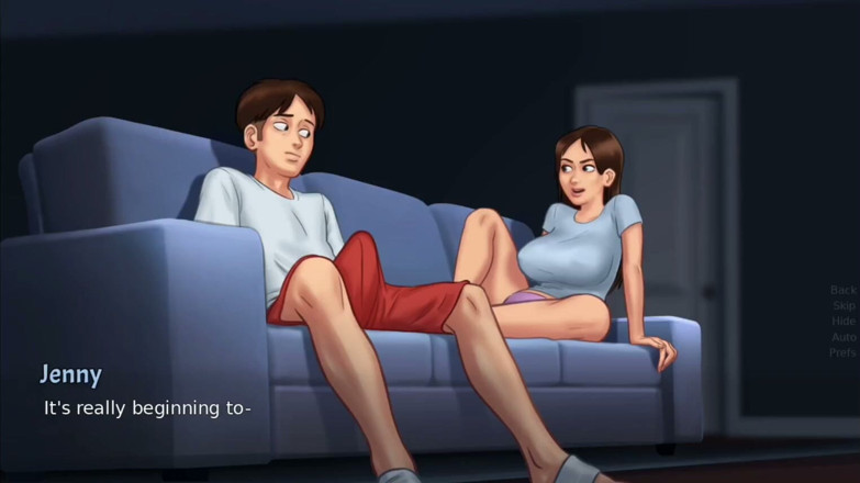 Xr Gamer: Debbie Gives Anon's Huge Monster Cock a Surprise Footjob - Summertime...