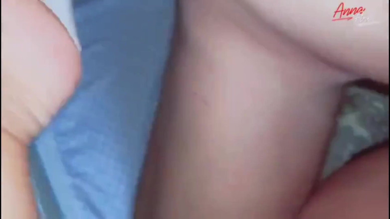 Anna Fire: Stepson fucks stepmom on the bed