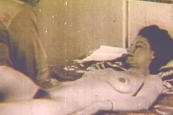 Lovers Of Vintage: Pale Classic Slut Fucks Grandpa in the Bedroom