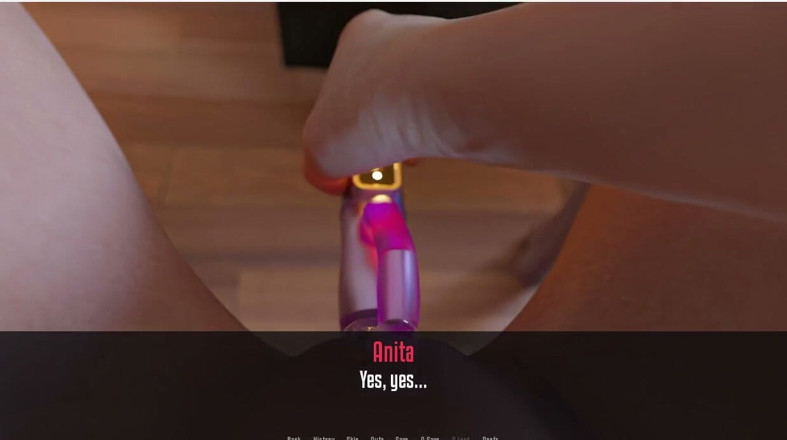 XXX Games Bunk: Anita's Internship - Gameplay - Roleplay - Petite Teen - Masturbation Stops by Couple...