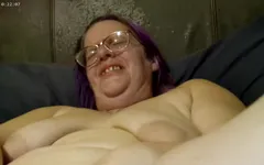 My first time trying my new monster dildo.