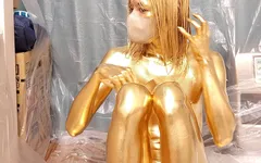 Gold Body Paint
