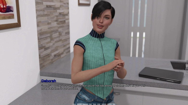 3D Cartoon Porn: 私の寮252:マーク・アマンダ・エマの新入り女の子の到着トーク(SFW)