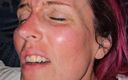 UK hotrod: Barbacka anal creampie på vokal stönande fru