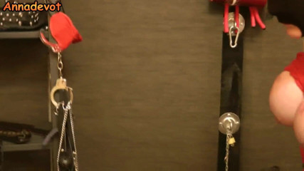 Anna Devot: Annadevot - User request: Masked slave with tied tits