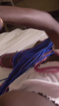 Ebony Babe Spanked