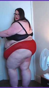 SSBBW fio dental e calcinha fashion show