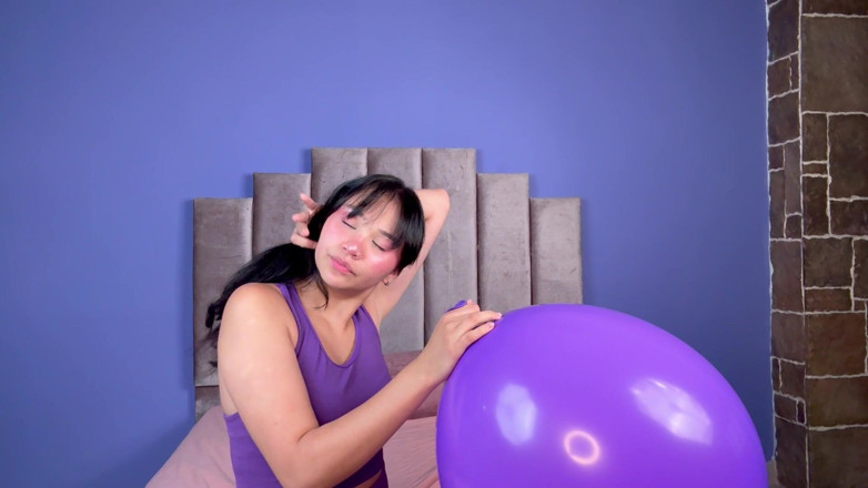 Angellkink: Minha bunda vs gigante ballon