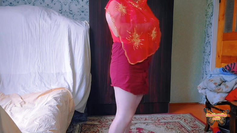 Kitty_Cross: Crossdresser Kitty Amatorska nastolatka Femboy Model uwielbia robić gorące seksowne...