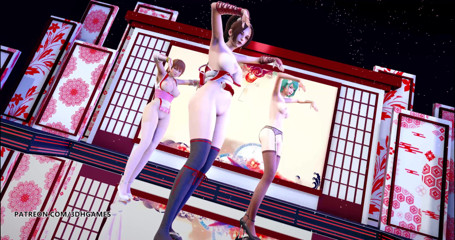 3D-Hentai Games: GigaReolEVO - Sucht nackter tanz mai shiranui tamaki kasumi DOa