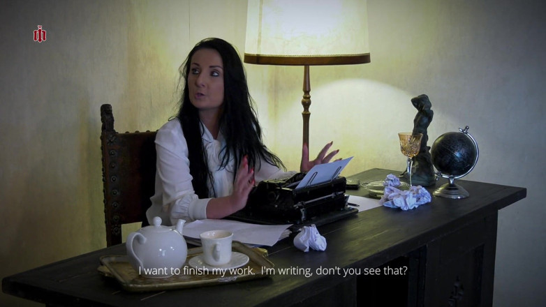 Inquisition and prison world: Maid Judith Swings Her Saggy Tits and Gets Spanked for...