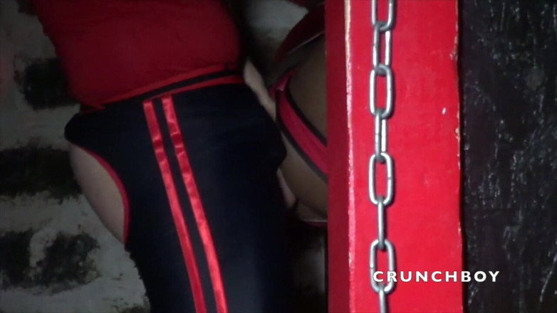 BAREBACK AND CREAMPIE CLUB: Creampied during orgy in cruising