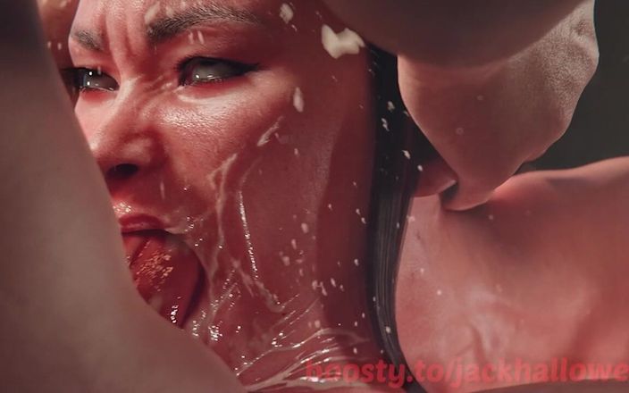 Jackhallowee: Відео від першої особи, ти жорстко трахаєш брюнетку в рот