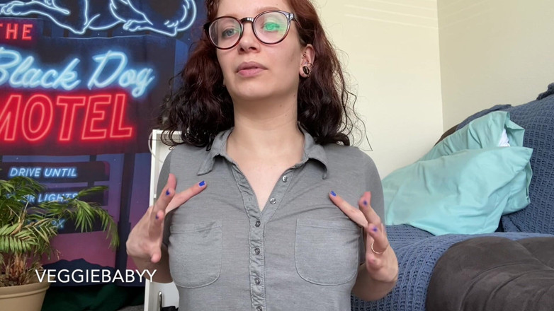 Veggiebabyy: Small Tit Pierced Nipple Goddess Worship