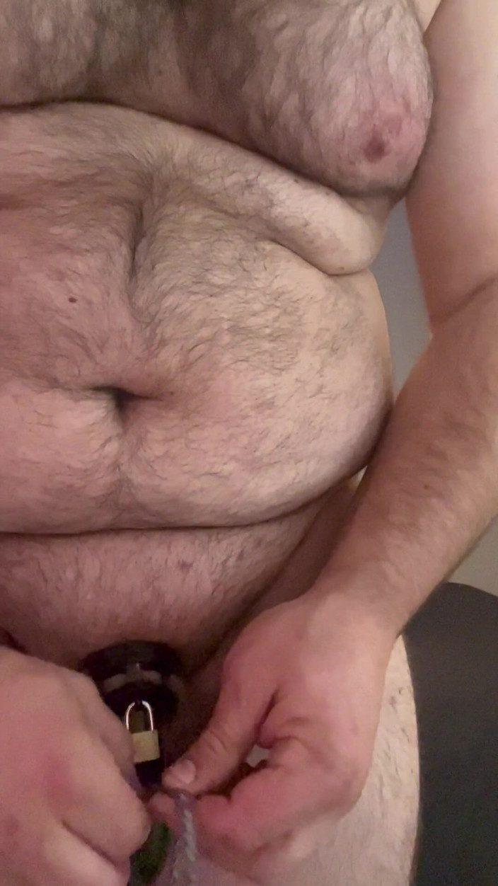 Shaun Cbt: Kyskhet med boll bondage och extrema nippelklämmor 