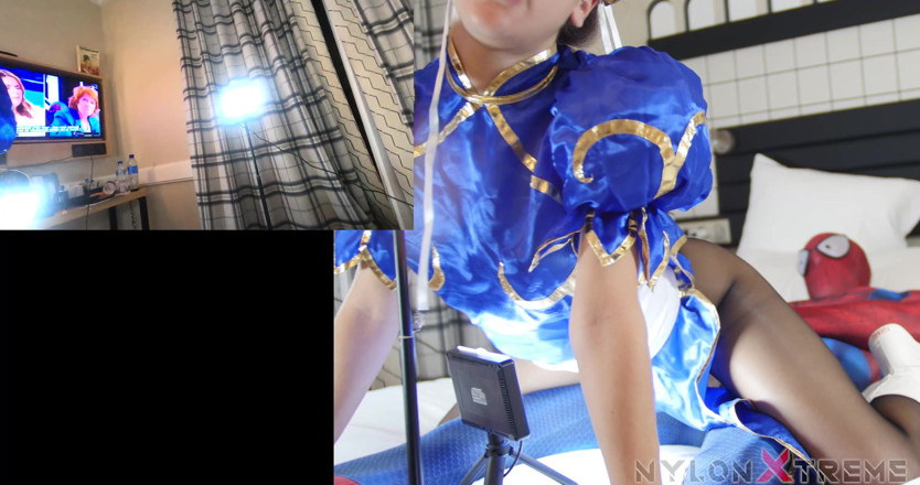 Nylon Xtreme: Juliette Sweetslut Chun Li dikongkek
