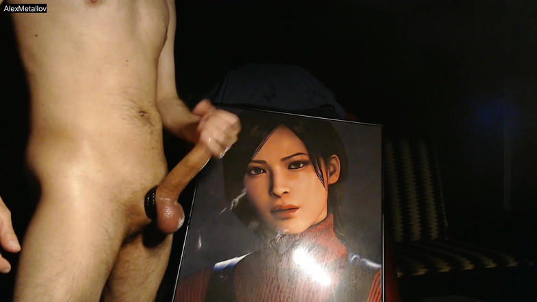 Alex Metallov: 에이다 웡 (레지던트 이블 4 리메이크의 게임 캐릭터) 거대한 부하에 대한 정액 공물