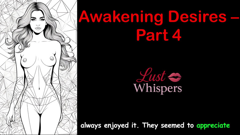LustWhispers: Probuzení tužeb - Část 4 - Anglický audio příběh s titulky