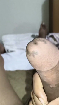 Convincing My Step-stepsister to Jerk Me off