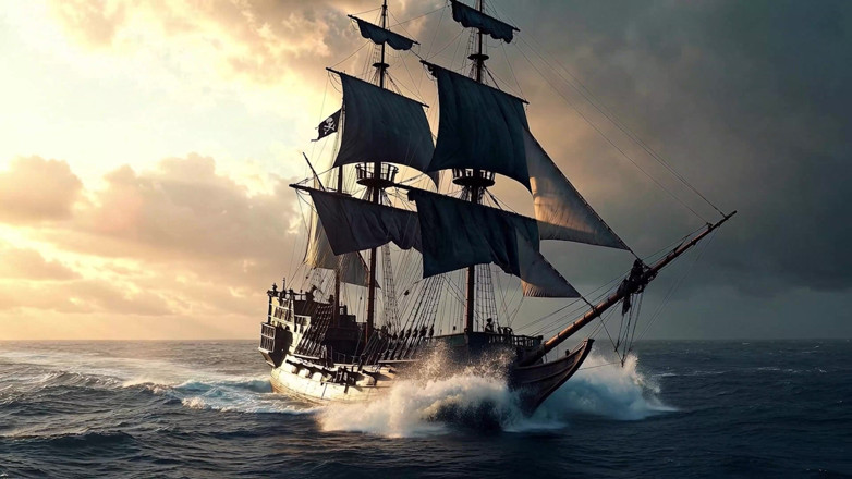 Luxury Porn Channel: Sesso orale e anale al mattino del capitano pirata