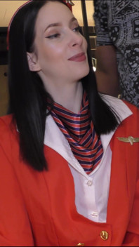 Hungarian Air Hostess Jasmine Jayne Take BBC Creampie
