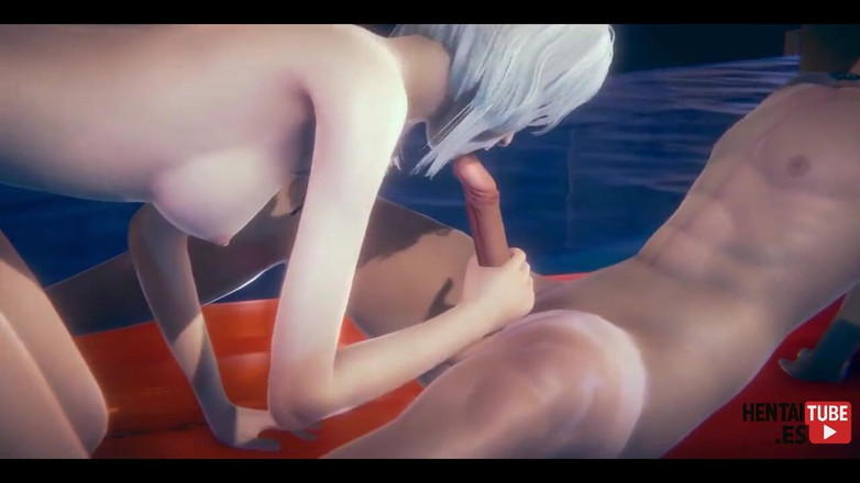 HentaiTubes: Hentai Kitty Girl sex în piscină - asiatică japoneză Manga Anime porno