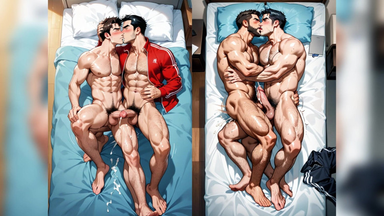 AI gay porn: เกย์เย็ดแฟนหนุ่มถ่ายเอง