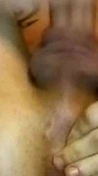 90´s Porn Style Video - Showing Hole and Jerking Huge Cock