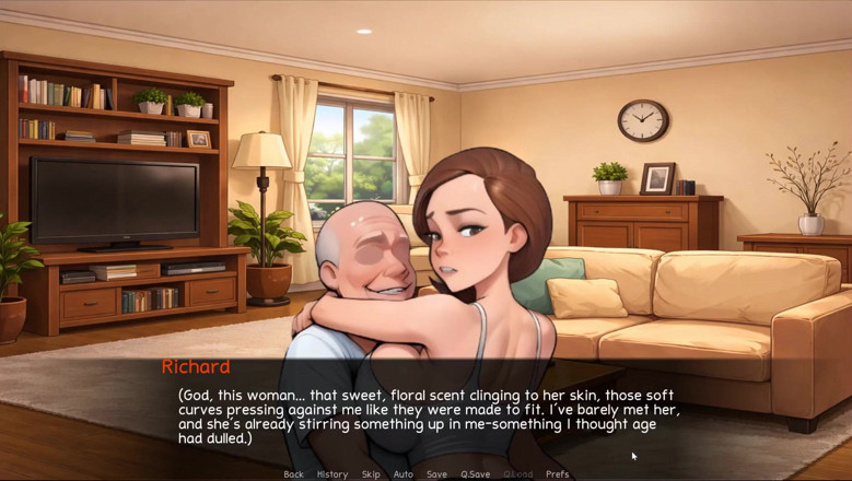 Cumming Gaming: Juego de lección del abuelo Hentai Tabú Ep.1 ¡El padrastro anda...