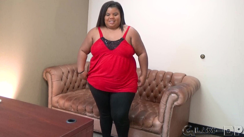 GLASSDP: La bbw ebano ha bisogno che la sua succosa fica...