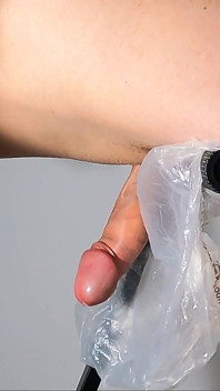 POV Close-up While Exercising with a Hard Cock (i End up Cumming)