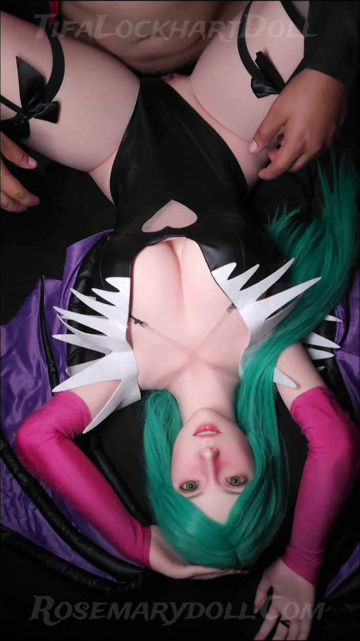 Tifa Lockhart doll: Aerith X Morrigan Darkstaklers Cosplay