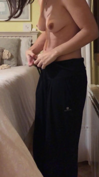 Sexy Bedtime Pajama Try-on - Getting Cozy Before Sleep