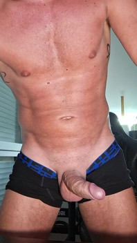 Ein schöner handjob von vorne mit meinen boxern