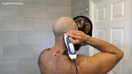 TripleXTransMan: Buzzing my Hair Off