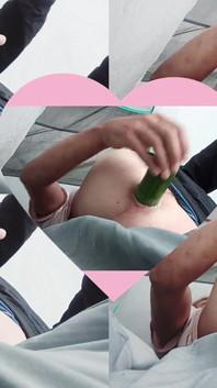Blond Opens His Anus Shop