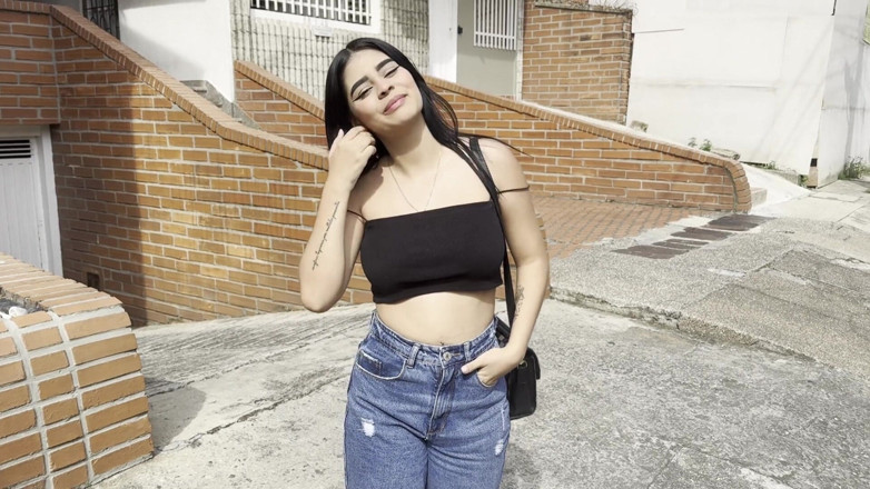 Latino_america24: I Take Home This 18 Year Old with Giant Tits