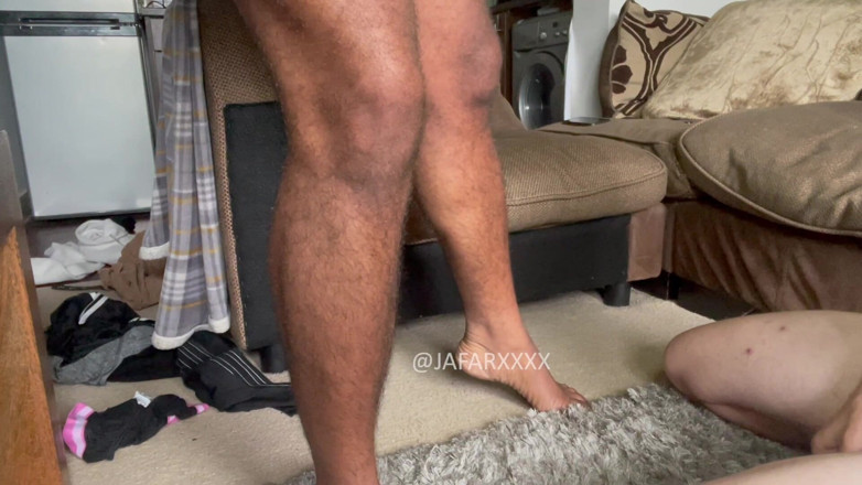 Jafar: Aussie Boy Sucking Hairy Daddys Thick Brown Dick with Big...