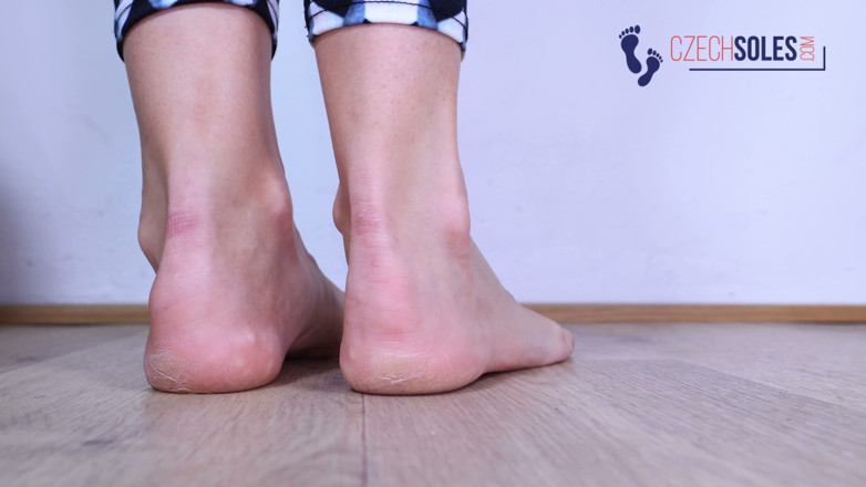 Czech Soles - foot fetish content: Kate's Bare Heels and Soles Detail Tease
