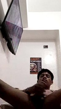 Filipino Twink Shows off His Hard Cock