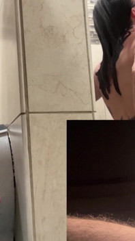 Truck Stop Jerking off Shower He Didn't Have Sex 3 Months Destroyed