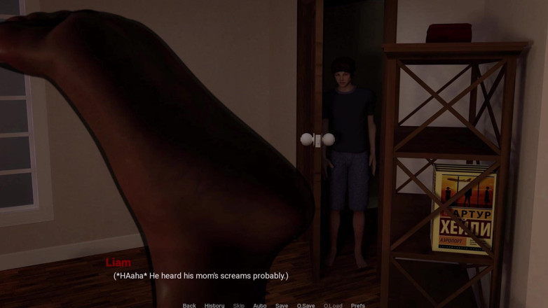 3D Cartoon Porn: Away From Home 33 - Liam Fucks Nora While Cody Watches &amp; Creampie