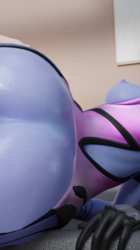Overwatch děvka vdovec anální šukání 3D animace