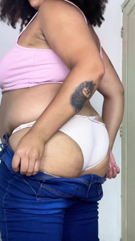 BBW Can't Stop Farting and Burping on Jeans and Panties 4K