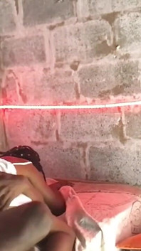 Ebony Teen Riding a Dick Midnihgt