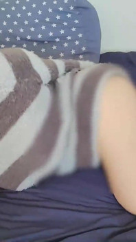 Married Woman Masturbating on the Bed