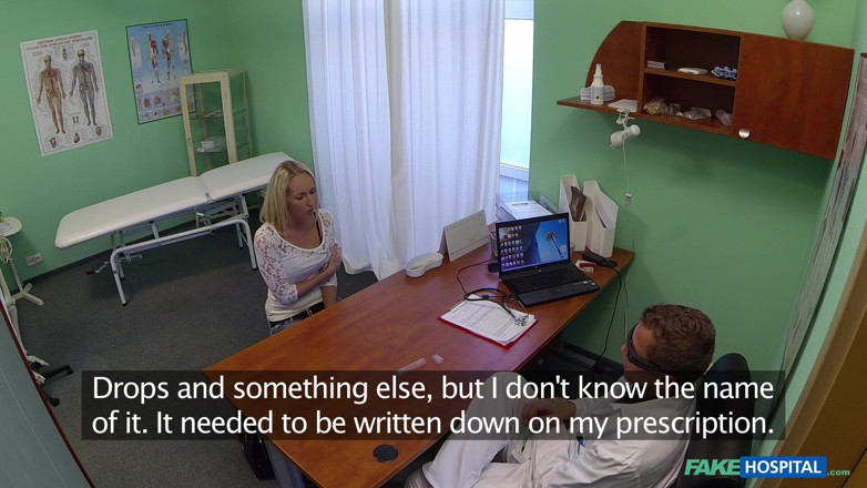 Fake Hospital: Фальшива лікарня - красиві сквіртуючі блондинки, мігрень, вилікувана моїм членом